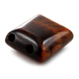 10X10mm Gemstone Spacer Red Tigers Eye GRS10