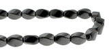 8X12mm Hp Magnetic Hematite Twist HPM27 - Mi Amore