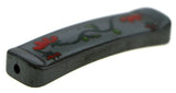 Magnetic Hematite Id Bars Red Flower Idb06