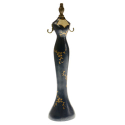 Blue & Multi Colored Wooden Wooden-Display-Doll #JH28M