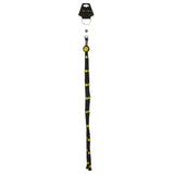 Smiley Face Lanyard-Keychain Black & Yellow Colored #32