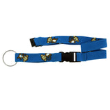 Monkies Lanyard-Keychain Blue & White Colored #122