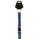 Monkies Lanyard-Keychain Blue & White Colored #122
