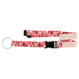 Camouflage Lanyard-Keychain Pink Color  #176