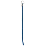 Stretchy Lanyard-Keychain Blue & Silver-Tone Colored #209