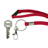 Stretchy Lanyard-Keychain Pink Color  #235