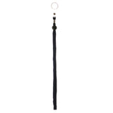 Blue & Black Colored Fabric Lanyard-Keychain #24