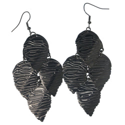 Silver-Tone Metal Chandelier-Earrings #LQE1314