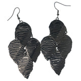 Silver-Tone Metal Chandelier-Earrings #LQE1314