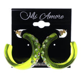 Colorful  AB Finish Dangle-Earrings #LQE2911