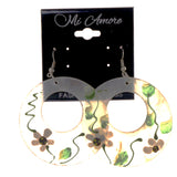 Colorful  Flower Dangle-Earrings #LQE2980