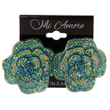 Colorful  AB Finish Stud-Earrings #LQE2997