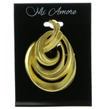 Gold-Tone Metal Brooch-Pin #LQP331