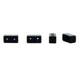 Magnetic Clasp 2 Hole Matte Black Sets Of 10 MC01