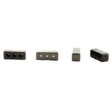 Magnetic Clasp 3 Hole Gunmetal Gray 10 sets MC07