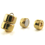 8mm Magnetic Clasp Set Of 12 Maglok Goldplate Loop MC24