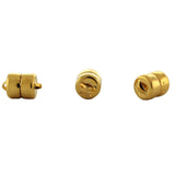 8mm Magnetic Clasp Set Of 12 Maglok Goldplate Loop MC24
