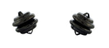 11mm Magnetic Clasp Set Of 12 Maglok Black Loop MC29 - Mi Amore