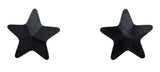 Magnetic Hematite Star Earring ME03