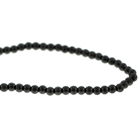 4mm Magnetic Hematite Round Mh01