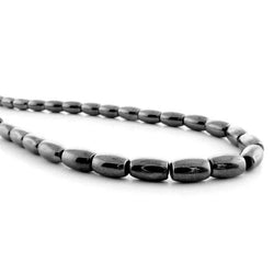 4X6mm Magnetic Hematite Rice/Oval Mh04