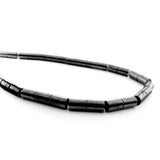 4X6mm Magnetic Hematite Tube Mh08