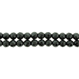 8mm Magnetic Hematite Faceted Round Mh33