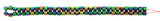 6mm Magnetic Hematite Rainbow Drum Mh58 - Mi Amore
