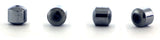 6mm Magnetic Hematite Silverplated Drum MH64 - Mi Amore