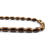5x8mm Rice Copper Magnetic Hematite MH76