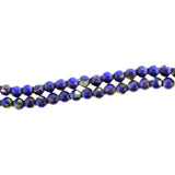 6mm Magnetic Marble Round Purple MM05
