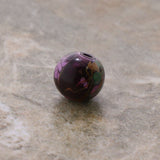 6mm Magnetic Marble Round Brown MM07
