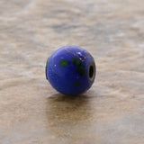 6mm Magnetic Marble Round Blue MM09