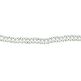 4mm Magnetic Pearl Silver White Round MP06