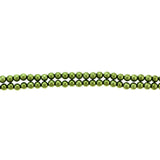 6mm Magnetic Pearl Lt Green Round MP13