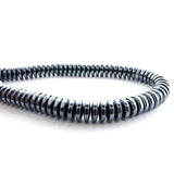 6mm Non-Magnetic Hematite Rondelles NMH08