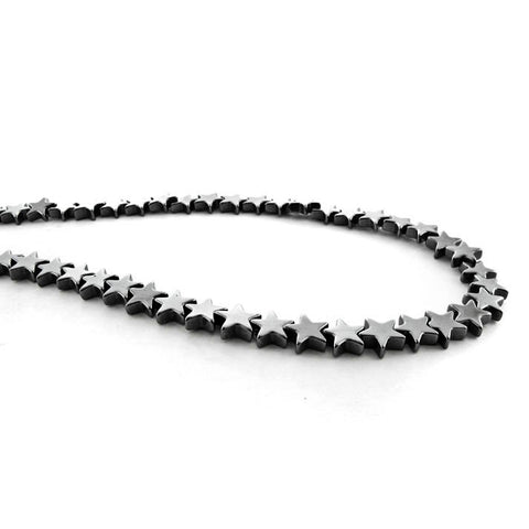 6mm Non-Magnetic Hematite Stars NMH09