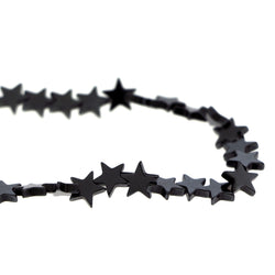 Non-Magnetic Hematite Star Beads NMH18