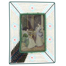 Beaded Holds approx. 3.75x5.75in Photo Picture-Frame Colorful #PF50