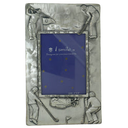 Golf Hole In One Holds approx. 4x6in Photo Picture-Frame Pewter Color  #PF67