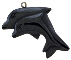 Double Dolphin Pendant PT04