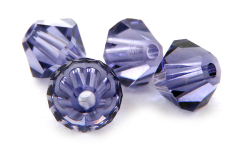 4mm Swarovski Crystals Tanzanite S4C06 - Mi Amore