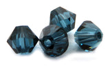 4mm Swarovski Crystals Montana S4C11 - Mi Amore