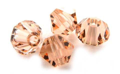 4mm Swarovski Crystals Light Peach S4C13 - Mi Amore