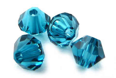 4mm Swarovski Crystals Indicolite S4C14 - Mi Amore