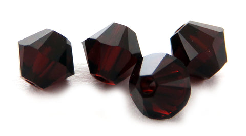 4mm Swarovski Crystals Garnet S4C17 - Mi Amore