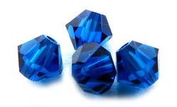 4mm Swarovski Crystals Capri Blue S4C21 - Mi Amore