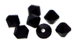 4mm Swarovski Crystals Jet S4C23 - Mi Amore