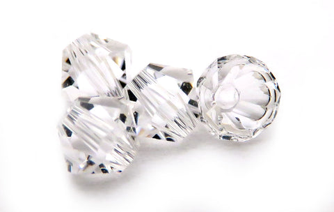 4mm Swarovski Crystals Clear S4C24 - Mi Amore