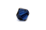 4mm Swarovski Crystals Dk Sapphire S4C31 - Mi Amore